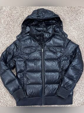 Columbia Women’s Black Down Puffer Coat Jacket size Large
